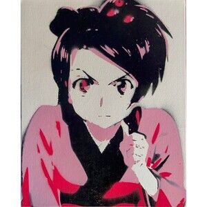 Samurai Champloo Spray Paint Art Piece